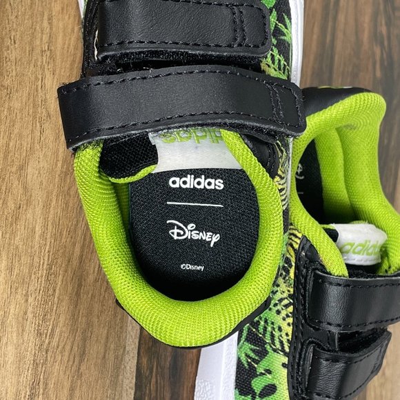 adidas x Disney Vulc Raid3r Toddler 5K Shoes Muppets Kermit The Frog Sneakers - Picture 10 of 13